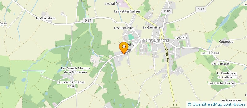 localisation de l'entreprise MONSIEUR CHRISTOPHE TOURMEAU  ESVRES