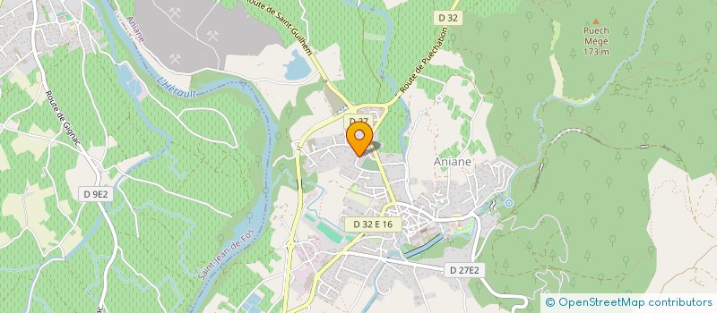 localisation de l'entreprise MONSIEUR CHRISTOPHE TOUZANI  GIGNAC