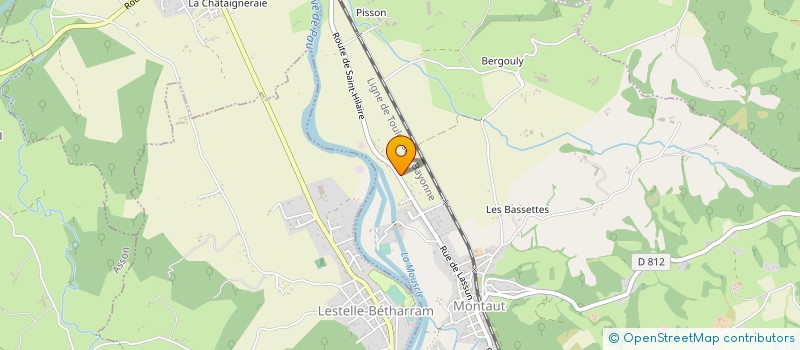 localisation de l'entreprise MONSIEUR CHRISTOPHE TOUZILLIER à MONTAUT
