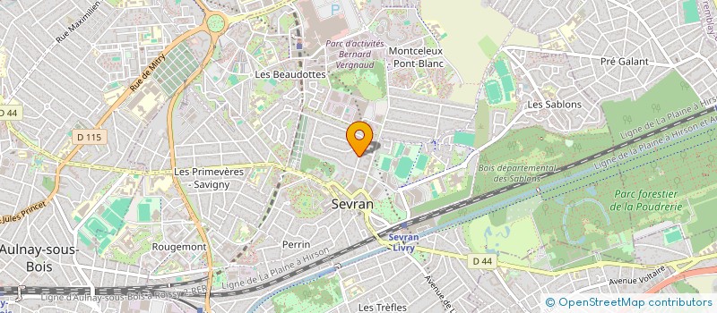 localisation de l'entreprise MONSIEUR CHRISTOPHE TRAN à SEVRAN