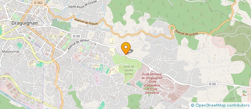 localisation de l'entreprise MONSIEUR CHRISTOPHE TRAN VAN CAN  DRAGUIGNAN