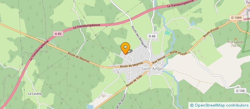 localisation de l'entreprise MONSIEUR CHRISTOPHE TRARIEUX  SAINT-ANGEL