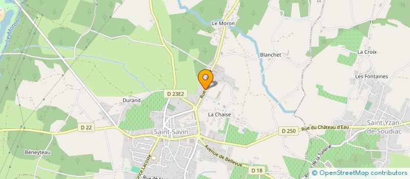 localisation de l'entreprise MONSIEUR CHRISTOPHE TREMBLO  SAINT-SAVIN