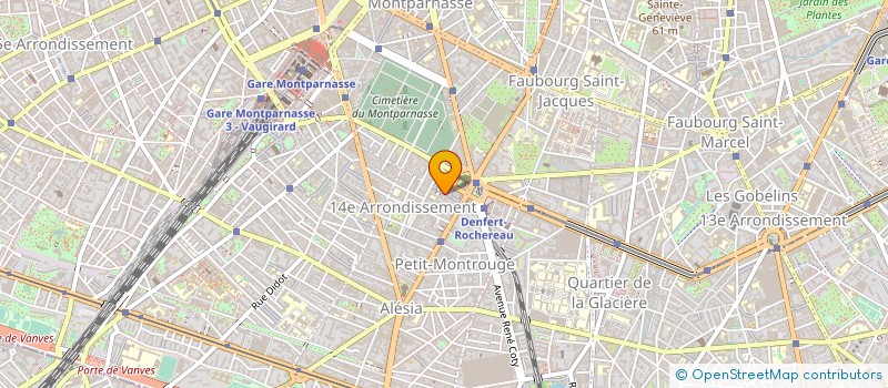 localisation de l'entreprise MONSIEUR CHRISTOPHE TREMBLOY  PARIS