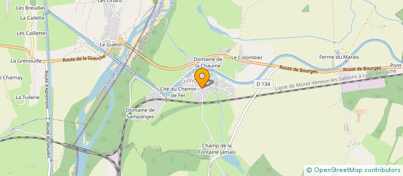 localisation de l'entreprise MONSIEUR CHRISTOPHE TREMEAU à GIMOUILLE
