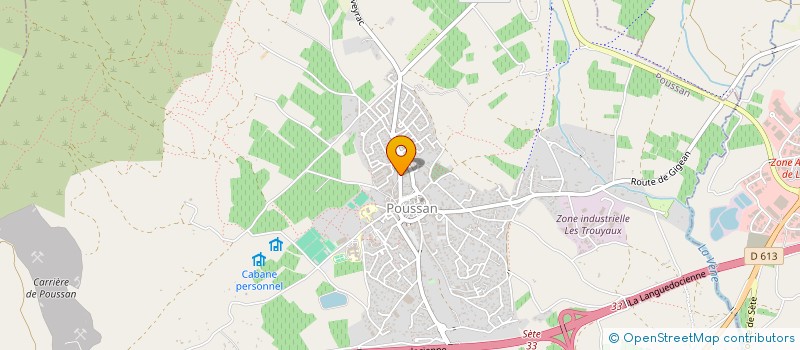 localisation de l'entreprise MONSIEUR CHRISTOPHE TRESPEUCH  POUSSAN