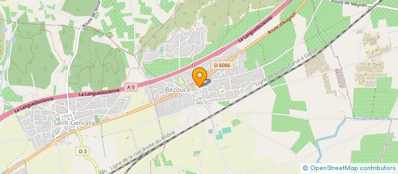 localisation de l'entreprise MONSIEUR CHRISTOPHE TRINQUIER  BEZOUCE