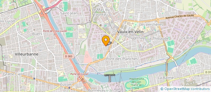 localisation de l'entreprise MONSIEUR CHRISTOPHE TROGNO à VAULX-EN-VELIN