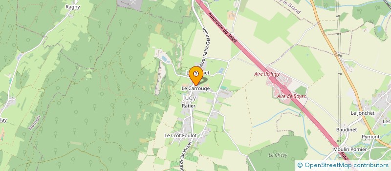 localisation de l'entreprise MONSIEUR CHRISTOPHE TUPINIER  JUGY