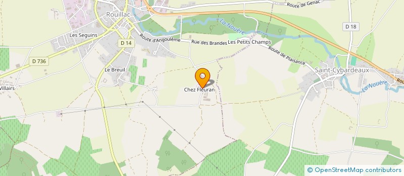 localisation de l'entreprise MONSIEUR CHRISTOPHE TURPEAU à ROUILLAC