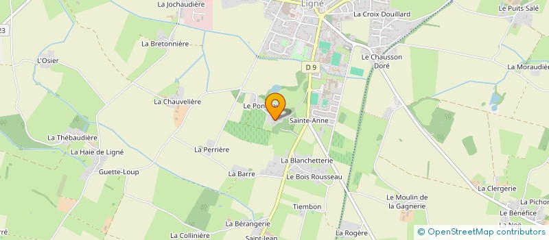 localisation de l'entreprise MONSIEUR CHRISTOPHE TURPEAU à LIGNE