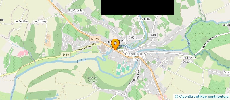 localisation de l'entreprise MONSIEUR CHRISTOPHE TURPIN à MAREUIL-SUR-LAY-DISSAIS