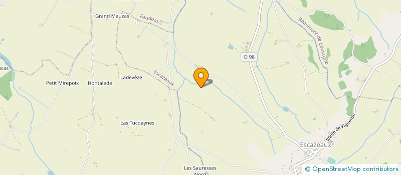 localisation de l'entreprise MONSIEUR CHRISTOPHE UGAL  BEAUMONT-DE-LOMAGNE