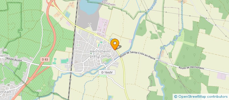 localisation de l'entreprise MONSIEUR CHRISTOPHE UMBDENSTOCK  HERRLISHEIM-PRES-COLMAR