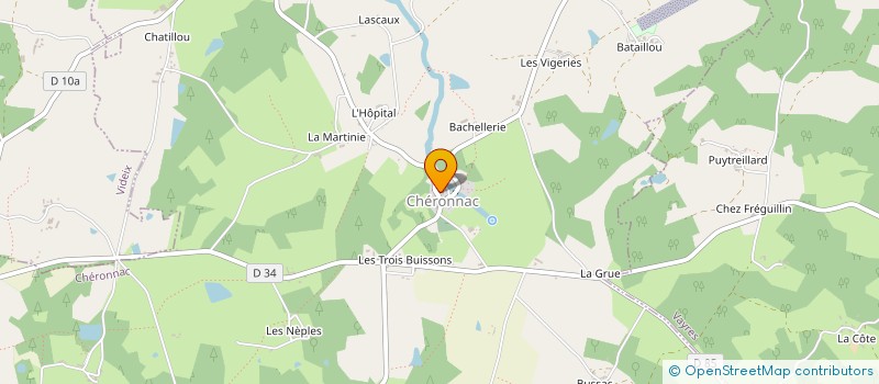 localisation de l'entreprise MONSIEUR CHRISTOPHE URBANICK  ROCHECHOUART