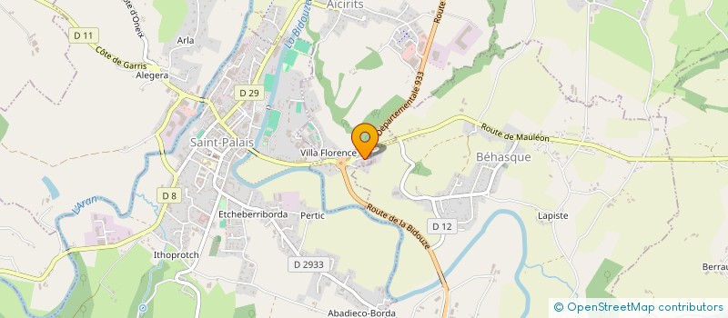 localisation de l'entreprise MONSIEUR CHRISTOPHE URRUTY  ANGLET