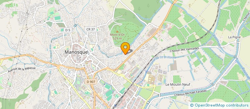 localisation de l'entreprise MONSIEUR CHRISTOPHE USSEGLIO POLATERA à MANOSQUE