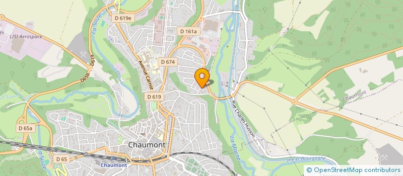 localisation de l'entreprise MONSIEUR CHRISTOPHE VACHERET à CHAUMONT