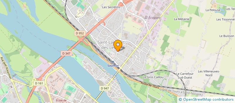 localisation de l'entreprise MONSIEUR CHRISTOPHE VADE à SAUMUR