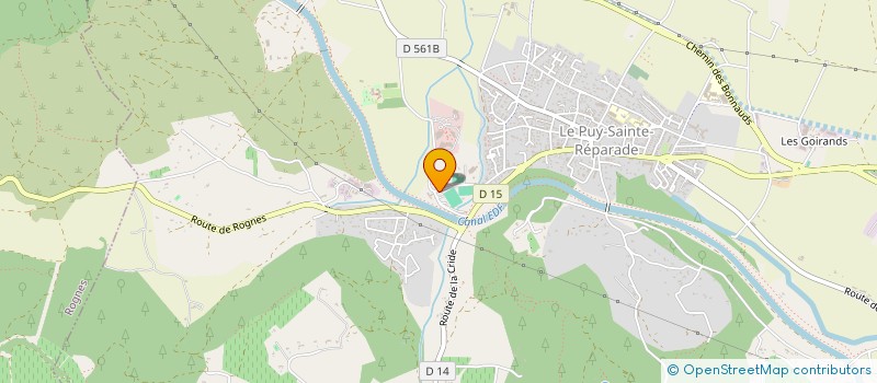 localisation de l'entreprise MONSIEUR CHRISTOPHE VAESKEN  LE PUY-SAINTE-REPARADE