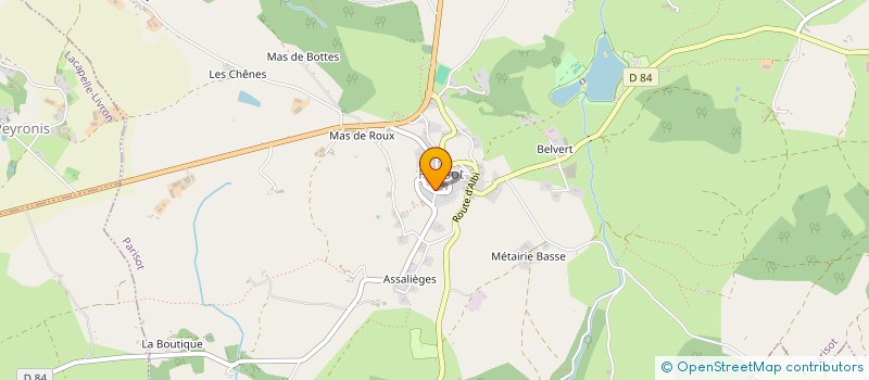 localisation de l'entreprise MONSIEUR CHRISTOPHE VAL  PARISOT