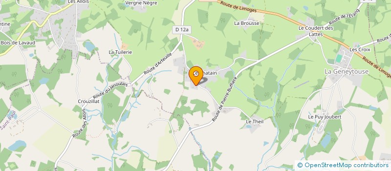 localisation de l'entreprise MONSIEUR CHRISTOPHE VALADE  LA GENEYTOUSE