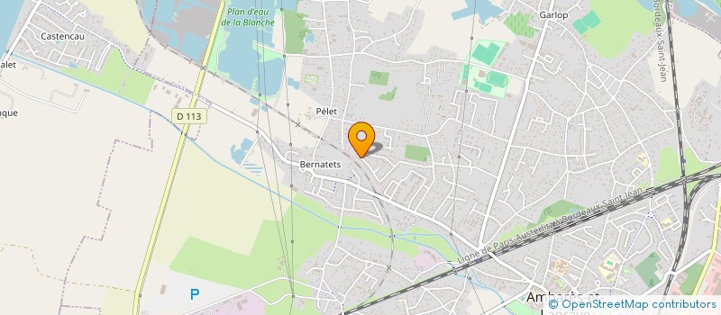 localisation de l'entreprise MONSIEUR CHRISTOPHE VALEAU  AMBARES-ET-LAGRAVE