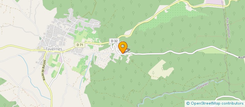 localisation de l'entreprise MONSIEUR CHRISTOPHE VALENTIN  TAVERNES