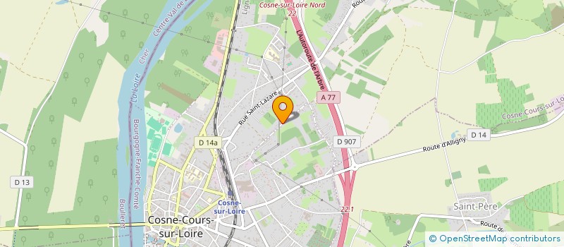 localisation de l'entreprise MONSIEUR CHRISTOPHE VALERO à COSNE COURS SUR LOIRE