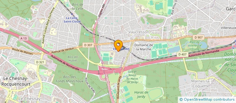 localisation de l'entreprise MONSIEUR CHRISTOPHE VALES  VAUCRESSON