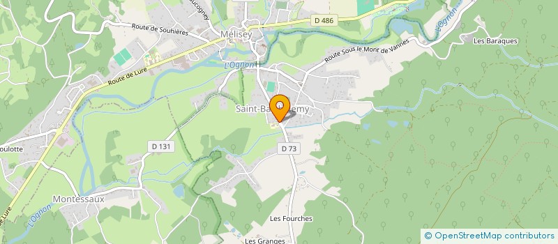 localisation de l'entreprise MONSIEUR CHRISTOPHE VALIDIRE  MELISEY