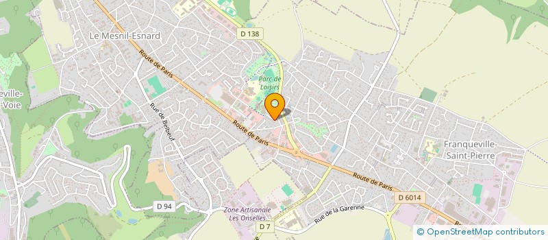 localisation de l'entreprise MONSIEUR CHRISTOPHE VALIN  FRANQUEVILLE-SAINT-PIERRE