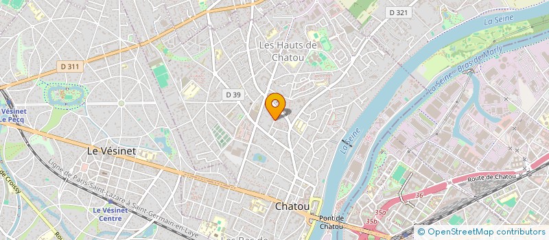 localisation de l'entreprise MONSIEUR CHRISTOPHE VALLANSANT à CHATOU