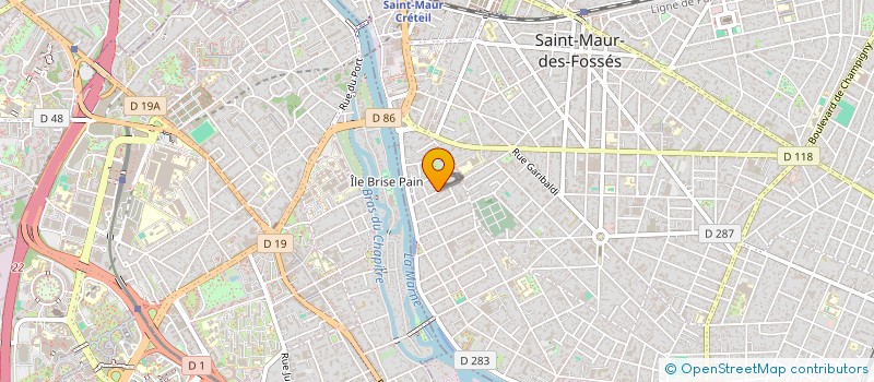 localisation de l'entreprise MONSIEUR CHRISTOPHE VALLEE à SAINT-MAUR-DES-FOSSES