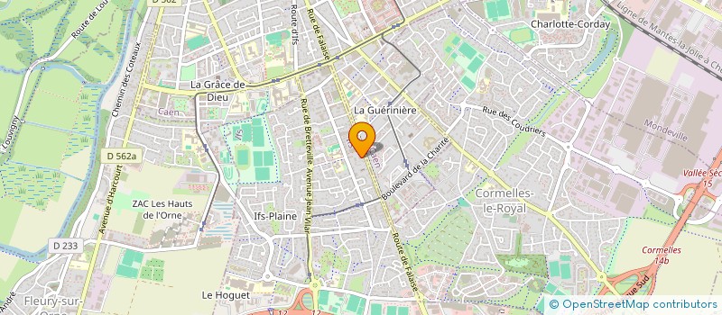 localisation de l'entreprise MONSIEUR CHRISTOPHE VALOGNES  IFS