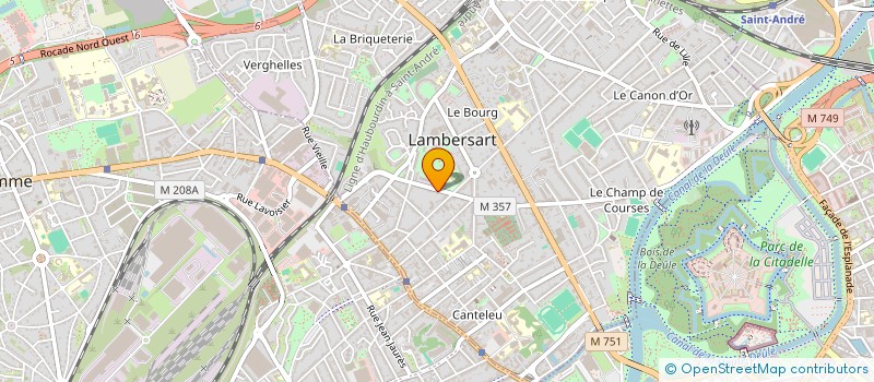 localisation de l'entreprise MONSIEUR CHRISTOPHE VAN WYNENDAELE à LAMBERSART