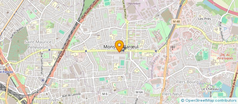 localisation de l'entreprise MONSIEUR CHRISTOPHE VANBREMEERSCH  BERCK