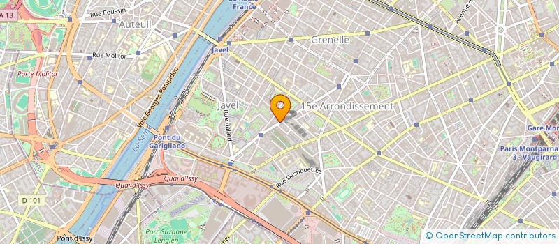 localisation de l'entreprise MONSIEUR CHRISTOPHE VANDENDRIES  PARIS