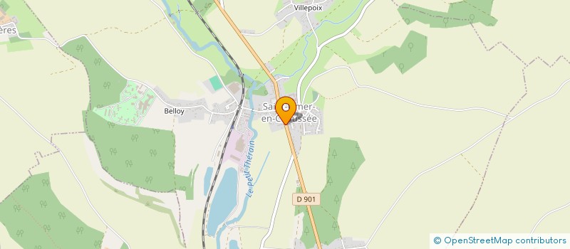 localisation de l'entreprise MONSIEUR CHRISTOPHE VANDROY  SAINT-OMER-EN-CHAUSSEE