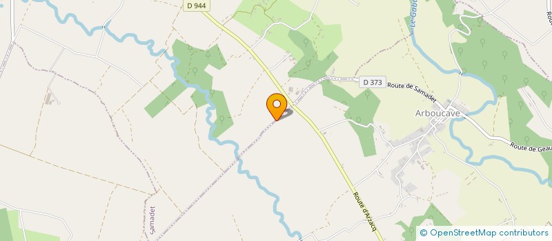 localisation de l'entreprise MONSIEUR CHRISTOPHE VANGHELUWEN  SAMADET