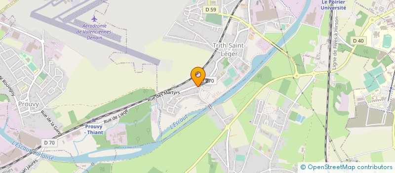 localisation de l'entreprise MONSIEUR CHRISTOPHE VANHERSECKER  MAING