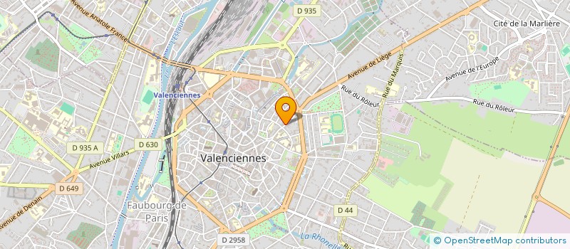 localisation de l'entreprise MONSIEUR CHRISTOPHE VANMEENEN à VALENCIENNES