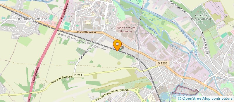 localisation de l'entreprise MONSIEUR CHRISTOPHE VANPUYWELDE  AMIENS