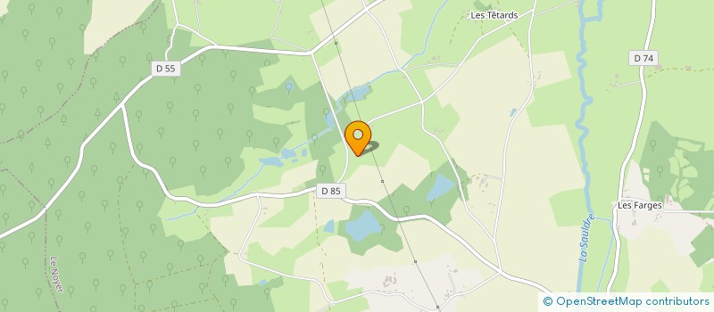 localisation de l'entreprise MONSIEUR CHRISTOPHE VASLIN  LE NOYER