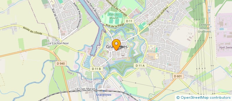localisation de l'entreprise MONSIEUR CHRISTOPHE VASSEUR à GRAVELINES