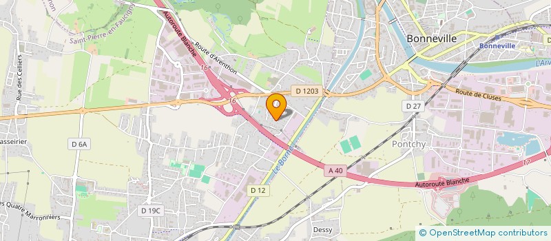 localisation de l'entreprise MONSIEUR CHRISTOPHE VAUDEY  SAINT-PIERRE-EN-FAUCIGNY