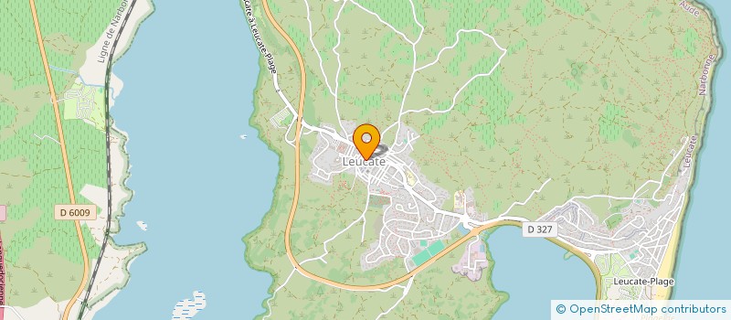 localisation de l'entreprise MONSIEUR CHRISTOPHE VAUDON  LEUCATE