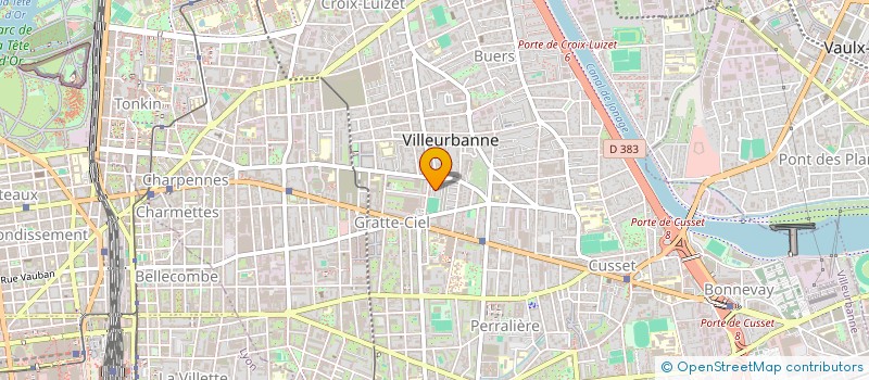 localisation de l'entreprise MONSIEUR CHRISTOPHE VAUTHIER  BELLEVILLE-EN-BEAUJOLAIS