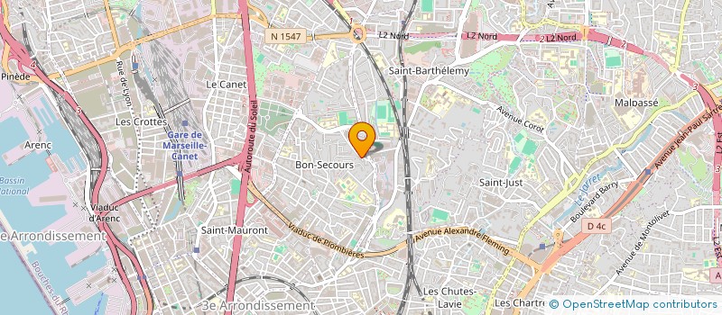 localisation de l'entreprise MONSIEUR CHRISTOPHE VECCHIONI à MARSEILLE