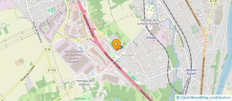 localisation de l'entreprise MONSIEUR CHRISTOPHE VEDIE  GROSSETO-PRUGNA